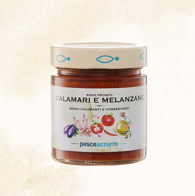 Squid and Aubergine Sauce