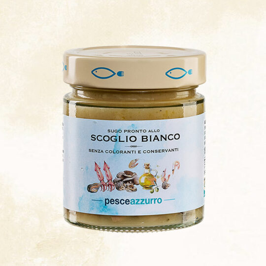 Fish “Scoglio” sauce without tomato sauce