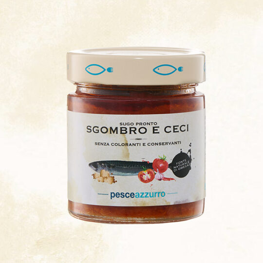 Mackerel and Chickpea Sauce