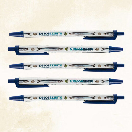 5 Penne a sfera “Pesceazzurro”