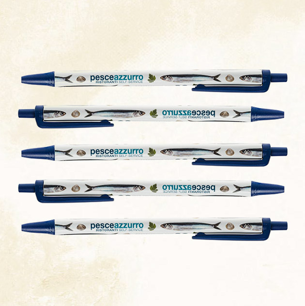 5 “Pesceazzurro” biro